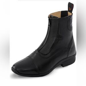 Tredstep Black Boots by Donatello Paddock 38=7.5